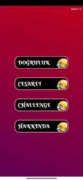 Play Cesaret ??  - Randomita-DC  and enjoy Cesaret ??  - Randomita-DC with UptoPlay