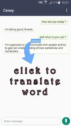 Play APK Cesey - Chat and Learn New Language  and enjoy Cesey - Chat and Learn New Language with UptoPlay macskor.MkDev.com.cesey