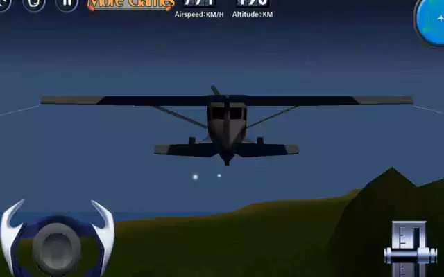 Play Cessna 3D flight simulator