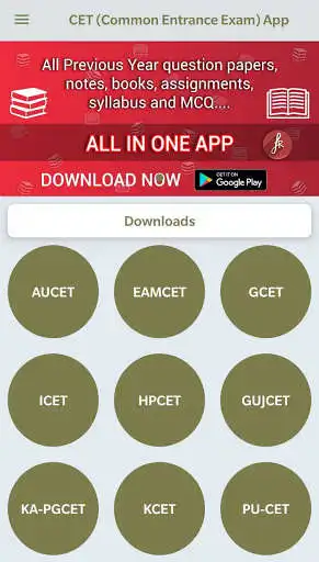 Play CET (Common Entrance Exam) App as an online game CET (Common Entrance Exam) App with UptoPlay
