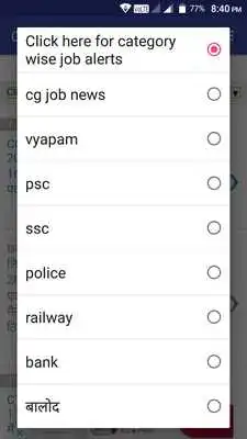 Play CG Govt Job Alert Chhattisgarh Rojgar Samachar app