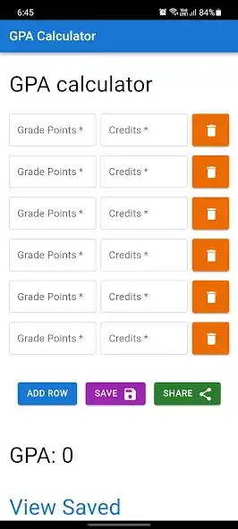 Play CGPA and SGPA Calculator  and enjoy CGPA and SGPA Calculator with UptoPlay