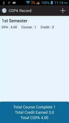 Play CGPA Record