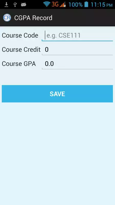 Play CGPA Record