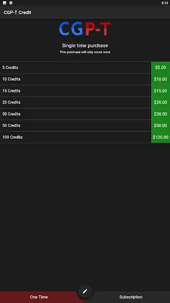 Play CGP-T Credit  and enjoy CGP-T Credit with UptoPlay