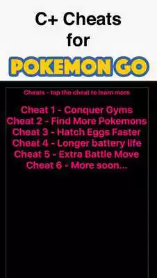 Play C+ Guide for Pokemon Go