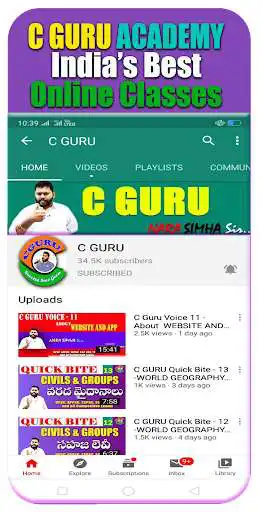 Play C GURU as an online game C GURU with UptoPlay