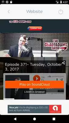 Play Chad Adams Show