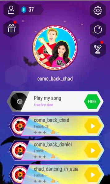 Play Chad And Vy Magic Tiles Hop  and enjoy Chad And Vy Magic Tiles Hop with UptoPlay