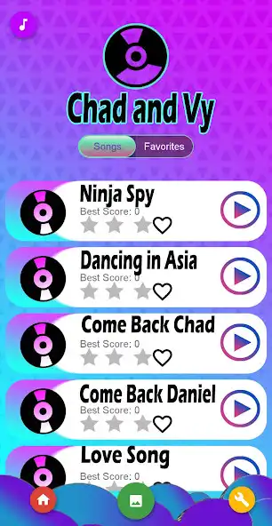 Play Chad and Vy Piano Tiles as an online game Chad and Vy Piano Tiles with UptoPlay
