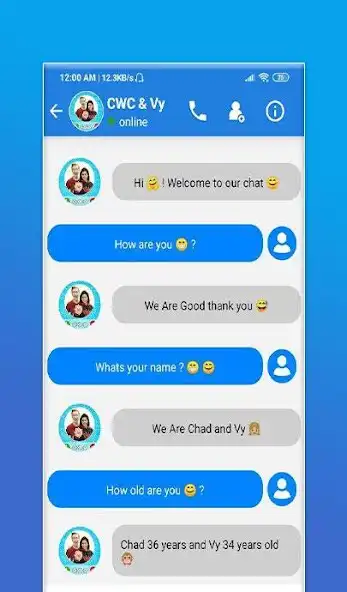 Play Chad  Vy Call - Fake video call as an online game Chad  Vy Call - Fake video call with UptoPlay