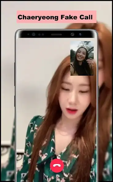 Play Chaeryeong Fake Call as an online game Chaeryeong Fake Call with UptoPlay