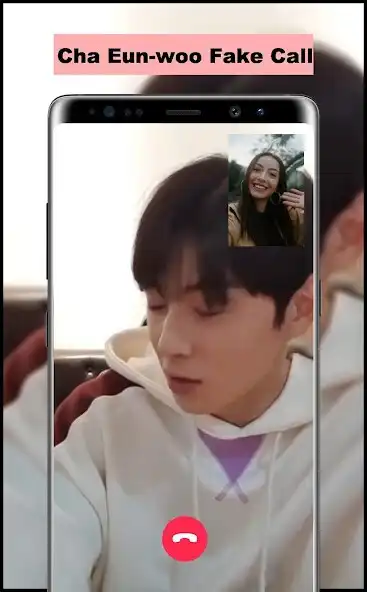 Play Chaeunwoo Fake Call as an online game Chaeunwoo Fake Call with UptoPlay