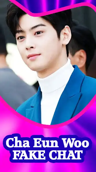 Play Cha Eun Woo Fake Chat as an online game Cha Eun Woo Fake Chat with UptoPlay