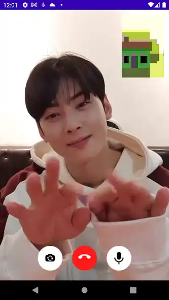 Play Cha Eun Woo Fake Video Call as an online game Cha Eun Woo Fake Video Call with UptoPlay