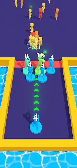 Play Chain Defence : 2048 3D Merge  and enjoy Chain Defence : 2048 3D Merge with UptoPlay