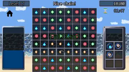 Play Chain Drop as an online game Chain Drop with UptoPlay