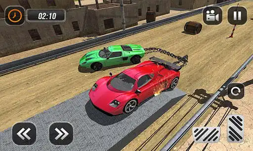 Play APK Chained Car Stunts: Endless Racing Game 2019  and enjoy Chained Car Stunts: Endless Racing Game 2019 with UptoPlay com.gts.chainedcars.crash.driving.free.games