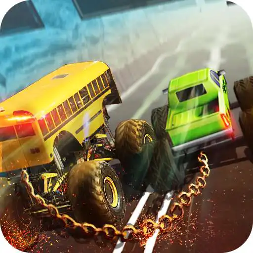 Run free android online Chained Monster Truck 3D Crazy Car Racing APK