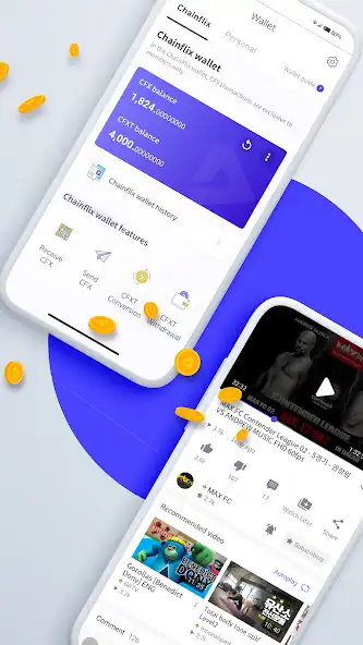 Play Chainflix - Watch  Earn Coins as an online game Chainflix - Watch  Earn Coins with UptoPlay