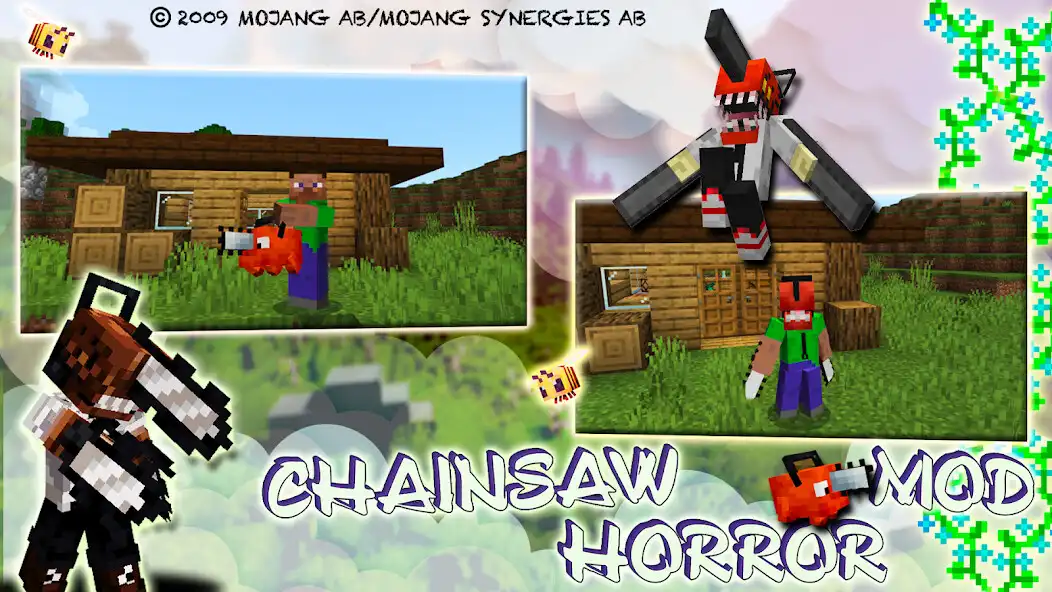 Play Chainsaw Man Anime MCPE Mod as an online game Chainsaw Man Anime MCPE Mod with UptoPlay