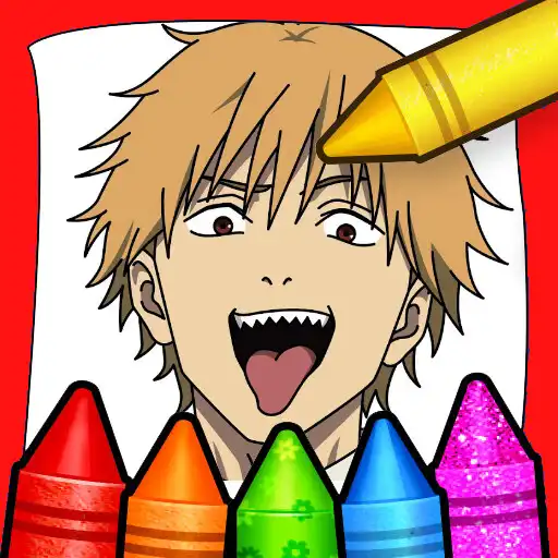 Chainsaw Man Drawing Book online game with UptoPlay