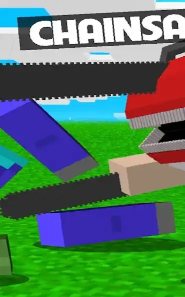 Play Chainsaw Mod MCPE Update as an online game Chainsaw Mod MCPE Update with UptoPlay
