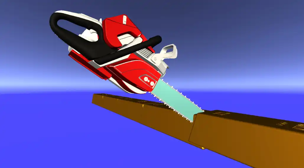 Play Chainsaw Simulator 3D as an online game Chainsaw Simulator 3D with UptoPlay