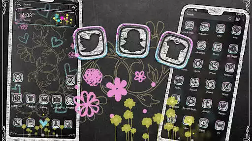 Play Chalkboard Decoration Theme  and enjoy Chalkboard Decoration Theme with UptoPlay