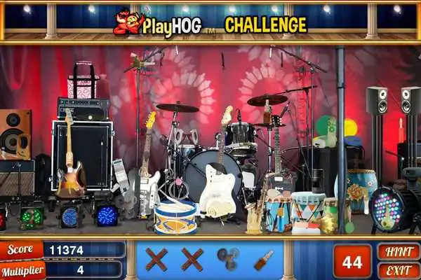Play Challenge #112 On Stage Free Hidden Objects Games