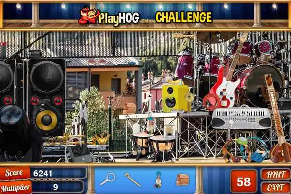 Play Challenge #112 On Stage Free Hidden Objects Games