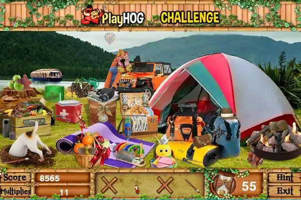 Play Challenge #146 Gone Camping New Free Hidden Object