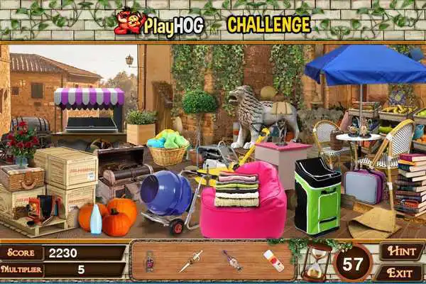 Play Challenge #203 When in Rome New Free Hidden Object