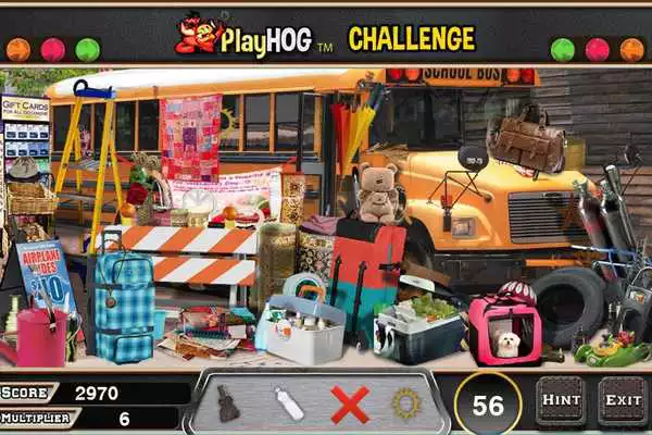 Play Challenge #228 School Bus Free Hidden Object Games