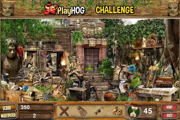 Screening Object Games Challenge #22 Ancient Temple Hidden Objects Games online game with UptoPlay