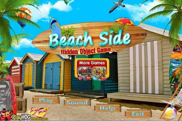 Play Challenge #231 Beach Side Free Hidden Object Games