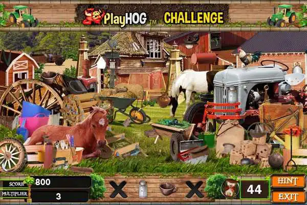 Play Challenge #28 Red Farm New Free Hidden Object Game