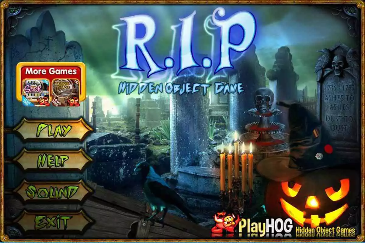 Play Challenge #55 R.I.P. New Free Hidden Object Games Play Challenge #55 R.I.P. New Free Hidden Object Games