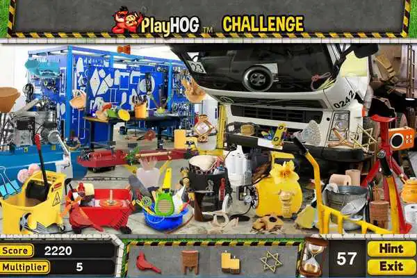 Play Challenge #69 Service Station Hidden Objects Games