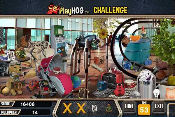 Play Challenge #72 Airport Terminal Hidden Object Games