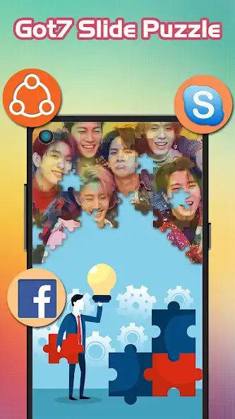 Play Challenge Got7 Slide Puzzle  and enjoy Challenge Got7 Slide Puzzle with UptoPlay