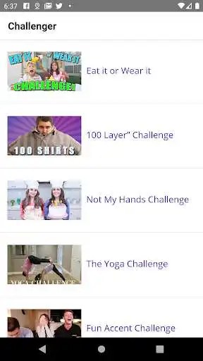 Play Challenger app. - The best way to get popular. as an online game online Challenger app. - The best way to get popular. with UptoPlay com.dgilim.challenger Play Challenger app. - The best way to get popular. as an online game Challenger app. - The best way to get popular. with UptoPlay