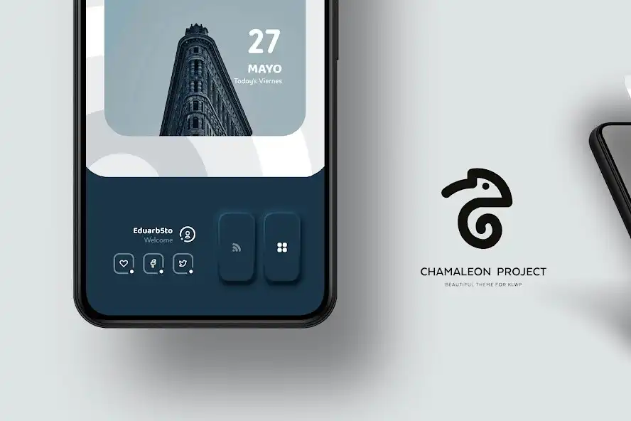 Play Chamaleon Project for Klwp  and enjoy Chamaleon Project for Klwp with UptoPlay