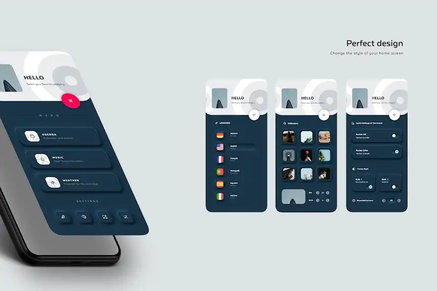 Play Chamaleon Project for Klwp as an online game Chamaleon Project for Klwp with UptoPlay