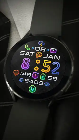 Play CHAMELEON Digital Watch Face as an online game CHAMELEON Digital Watch Face with UptoPlay
