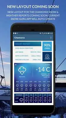 Play Chamonix Snow  Weather Reports by SnowGuru