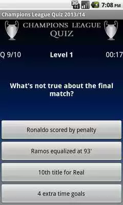 Play Champions League Quiz 2013/14