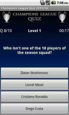 Play Champions League Quiz 2013/14