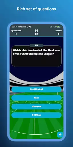 Play Champions League Quiz as an online game Champions League Quiz with UptoPlay