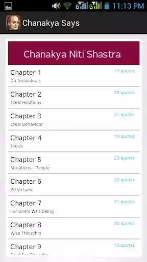 Play APK Chanakya Says  and enjoy Chanakya Says with UptoPlay com.creativefins.chanakyasays
